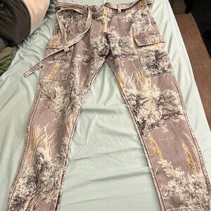 FEAR OF GOD Prairie Ghost Camo Jiu Jitsu Cargo Pants size Medium